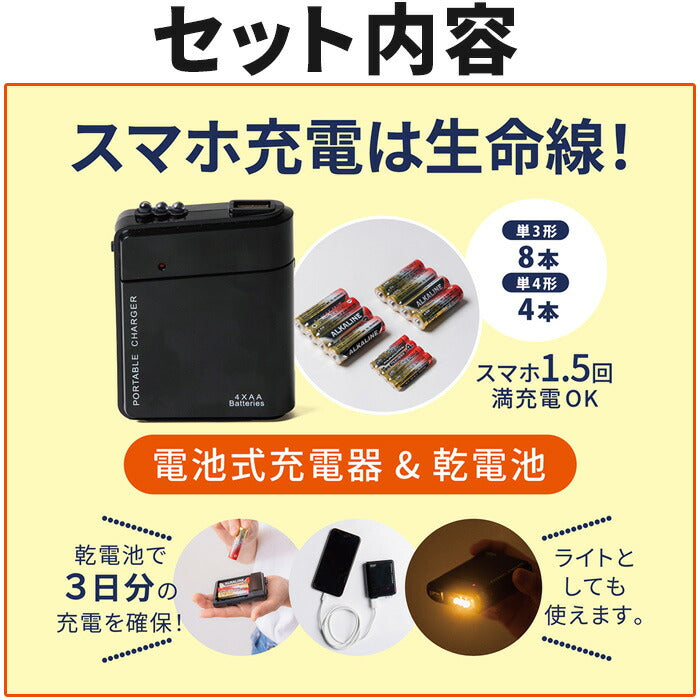 防災セット プレミアム 1人用 【50点セット 】